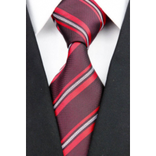 stropdas streep bordeaux